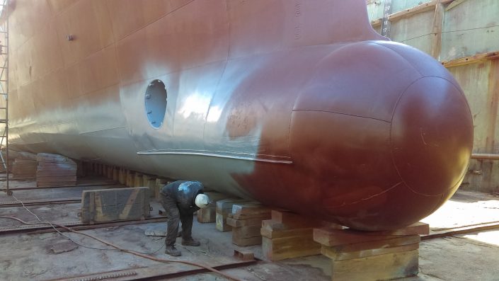 Dry Dock Bow Thruster Service - Ensenada, Mexico