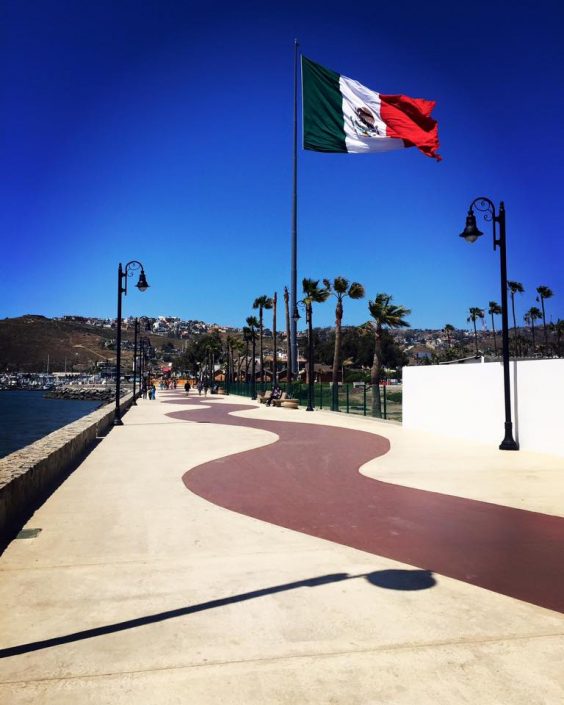 Ensenada Marina Seawall