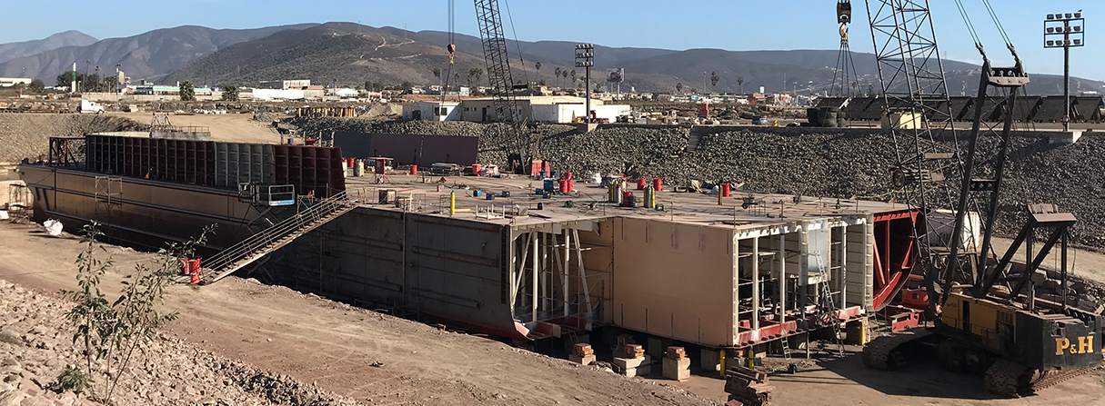New Barge Construction - November 2018 - Graving Dry Dock